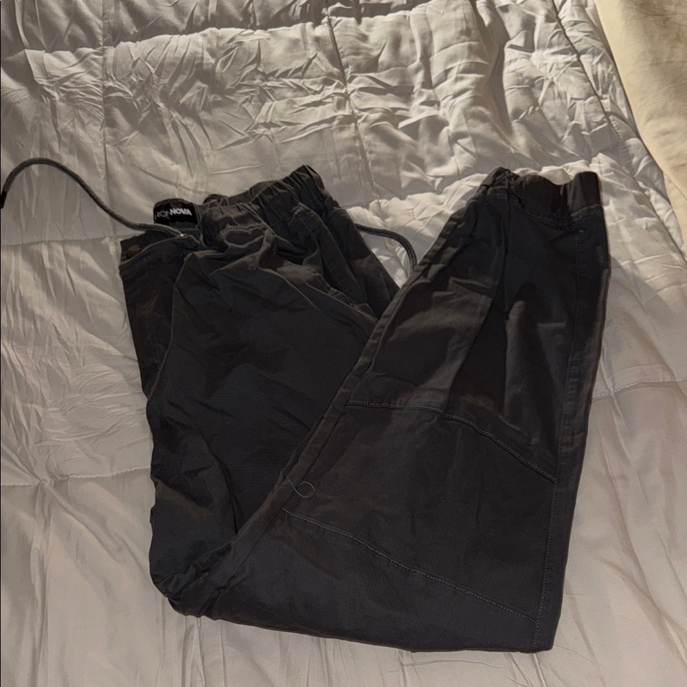 Gray Cargo Pants